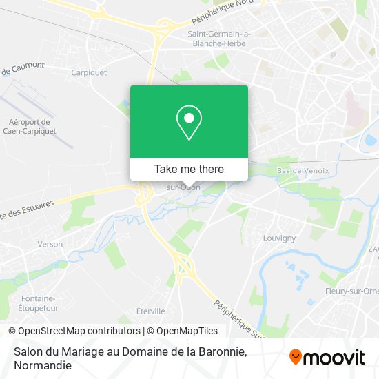 Salon du Mariage au Domaine de la Baronnie map