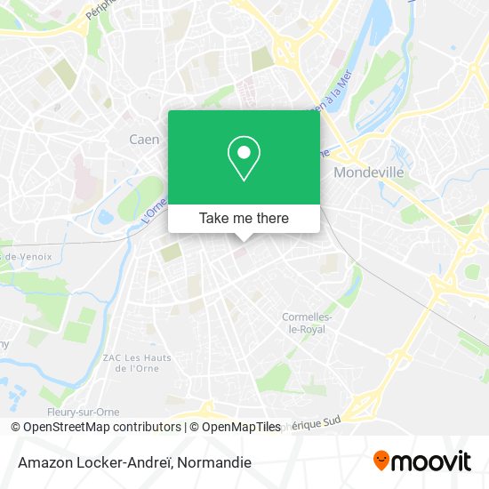 Amazon Locker-Andreï map