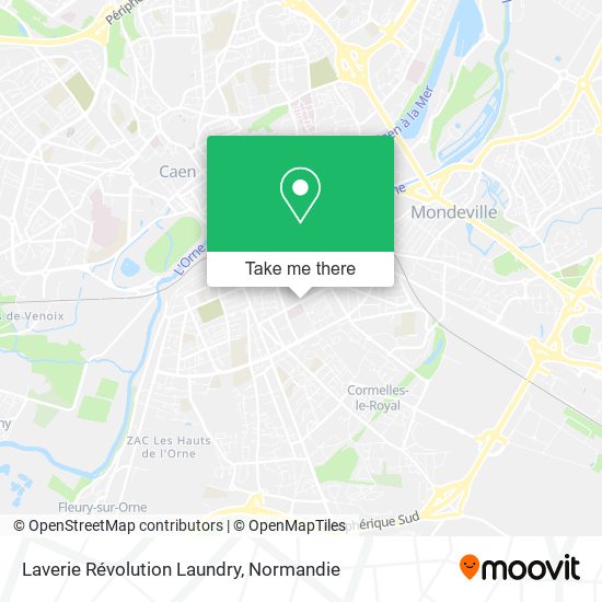 Mapa Laverie Révolution Laundry