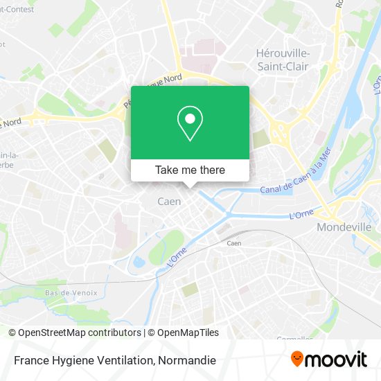 Mapa France Hygiene Ventilation