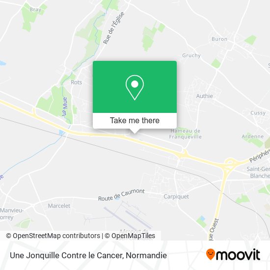 Mapa Une Jonquille Contre le Cancer