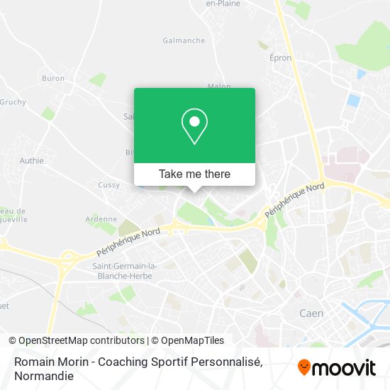 Romain Morin - Coaching Sportif Personnalisé map