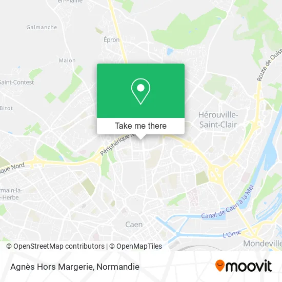 Agnès Hors Margerie map