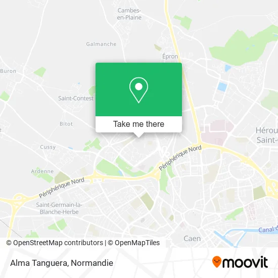 Alma Tanguera map