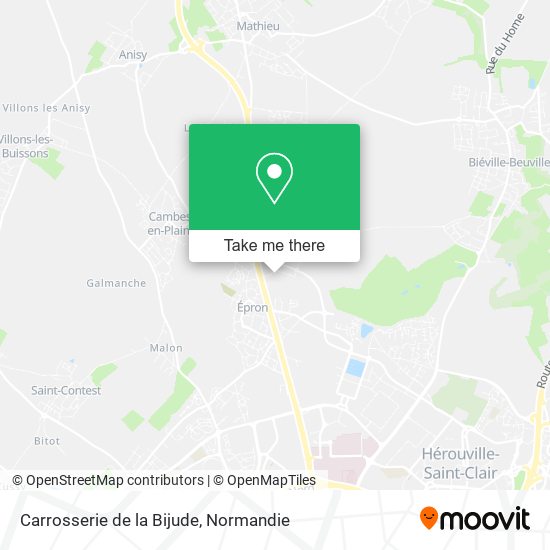 Carrosserie de la Bijude map