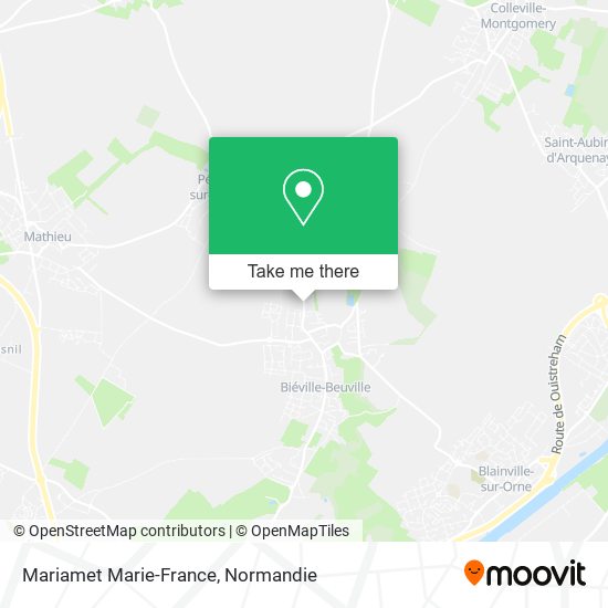 Mapa Mariamet Marie-France