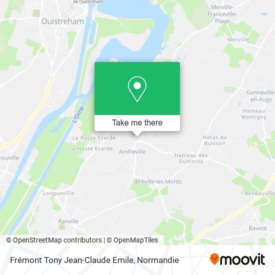 Frémont Tony Jean-Claude Emile map