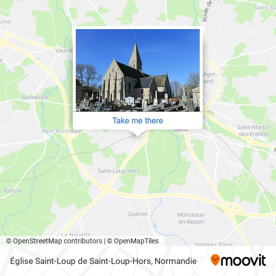 Église Saint-Loup de Saint-Loup-Hors map