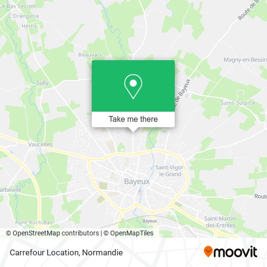 Carrefour Location map