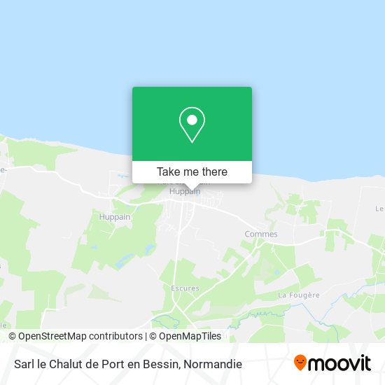 Sarl le Chalut de Port en Bessin map