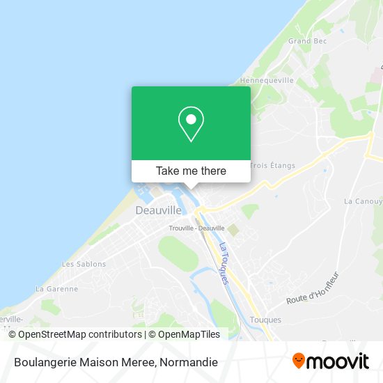 Boulangerie Maison Meree map
