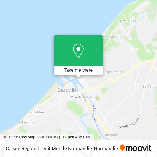 Caisse Reg de Credit Mut de Normandie map