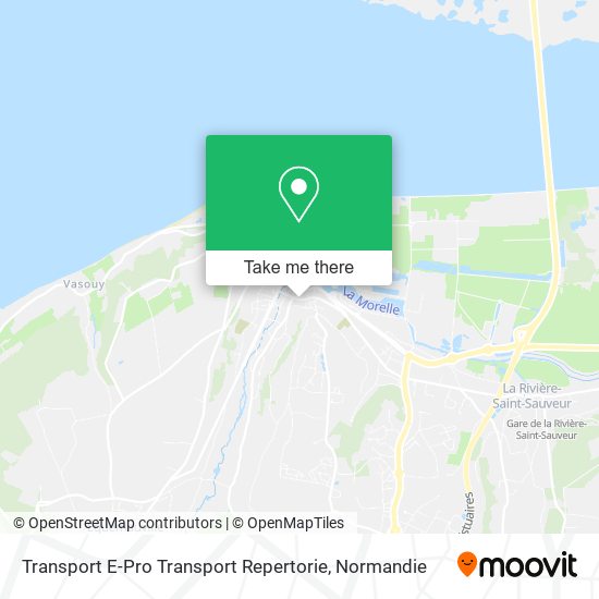 Transport E-Pro Transport Repertorie map