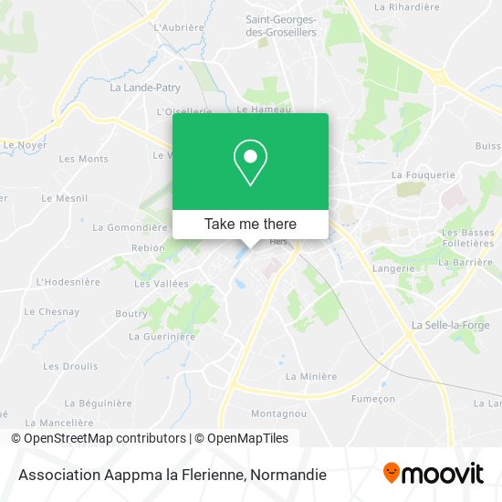 Association Aappma la Flerienne map