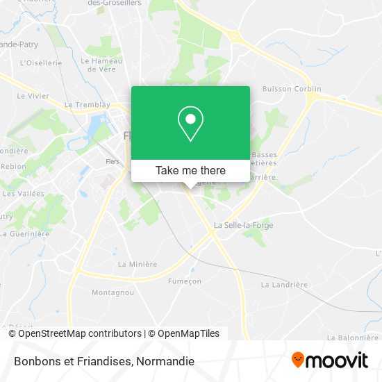 Bonbons et Friandises map