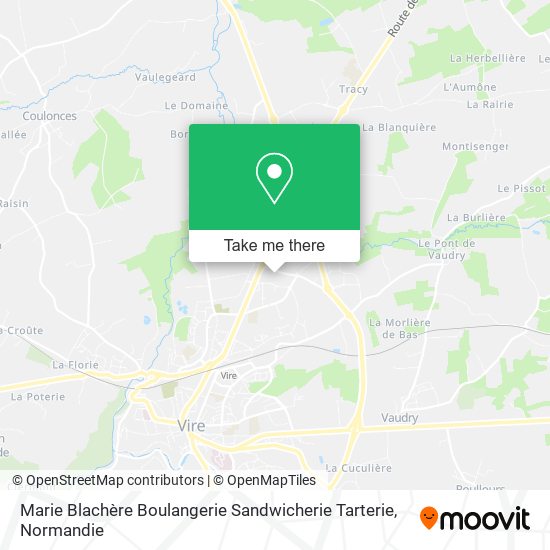 Marie Blachère Boulangerie Sandwicherie Tarterie map