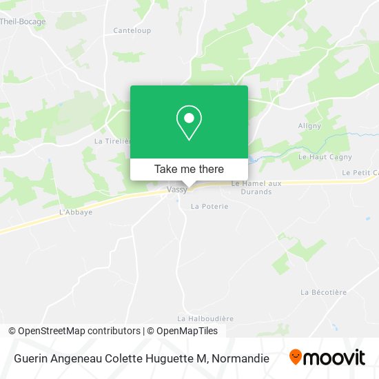 Guerin Angeneau Colette Huguette M map