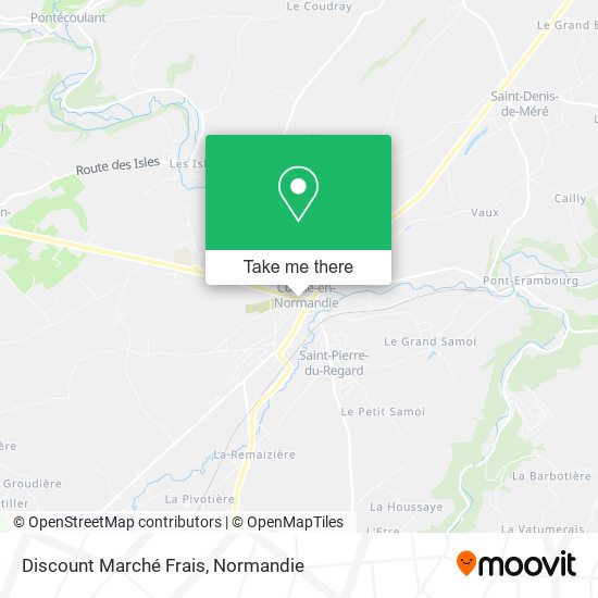 Discount Marché Frais map