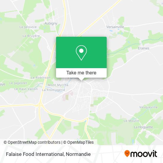 Falaise Food International map
