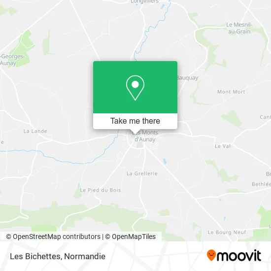 Les Bichettes map