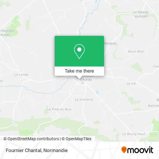Fournier Chantal map