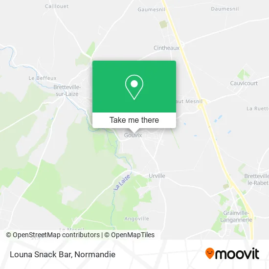 Louna Snack Bar map