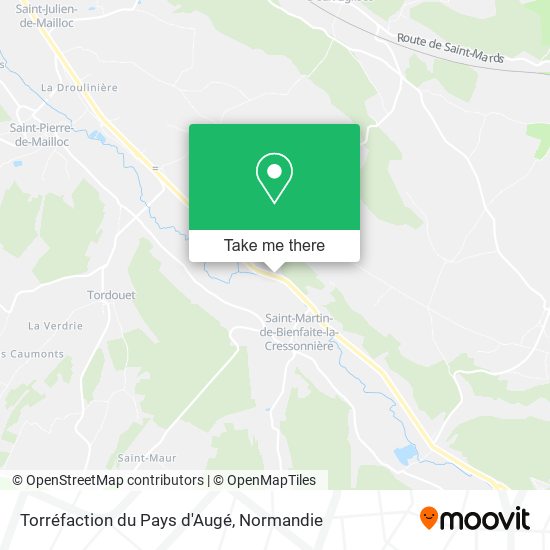 Torréfaction du Pays d'Augé map