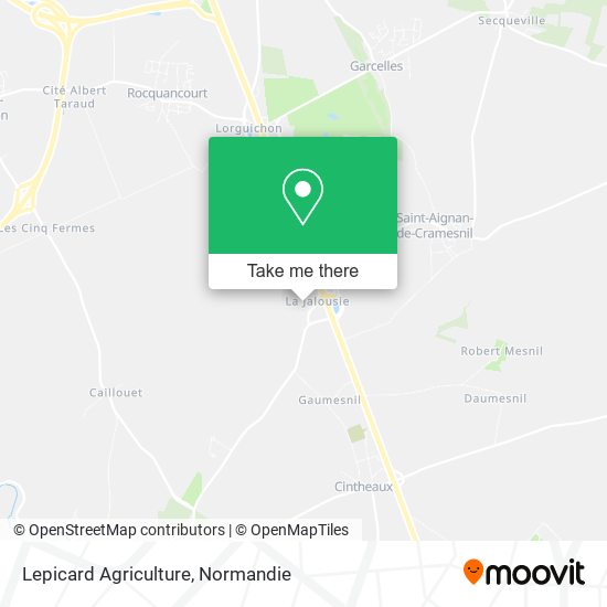 Lepicard Agriculture map