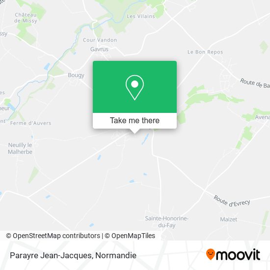Parayre Jean-Jacques map