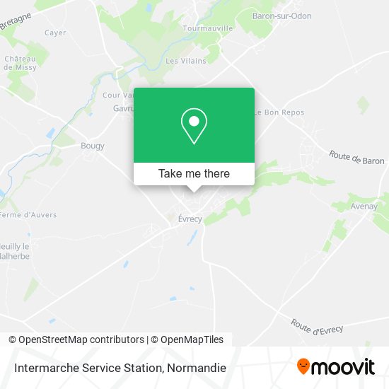 Intermarche Service Station map