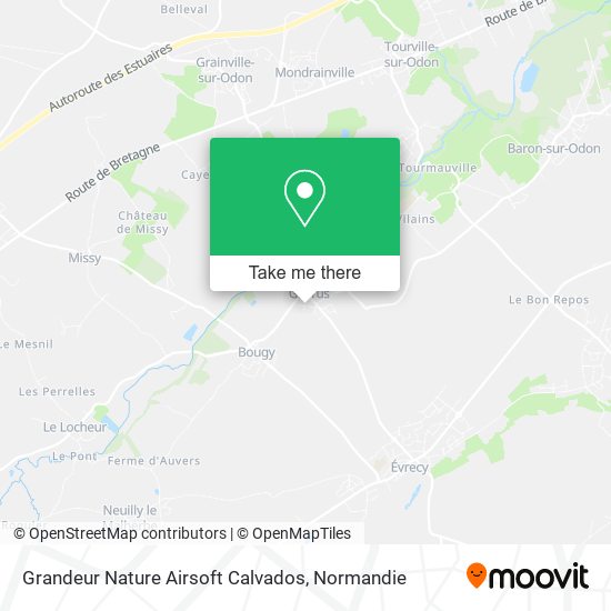Grandeur Nature Airsoft Calvados map
