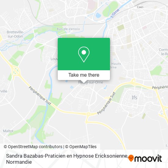 Sandra Bazabas-Praticien en Hypnose Ericksonienne map