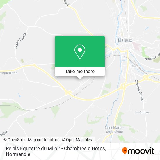 Relais Équestre du Miloir - Chambres d'Hôtes map
