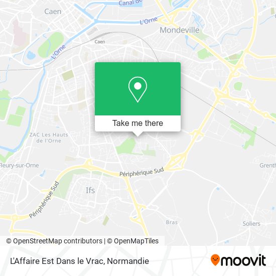 L'Affaire Est Dans le Vrac map