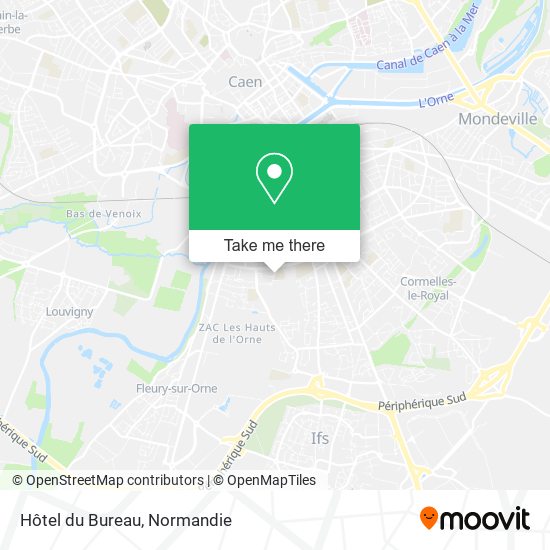 Hôtel du Bureau map