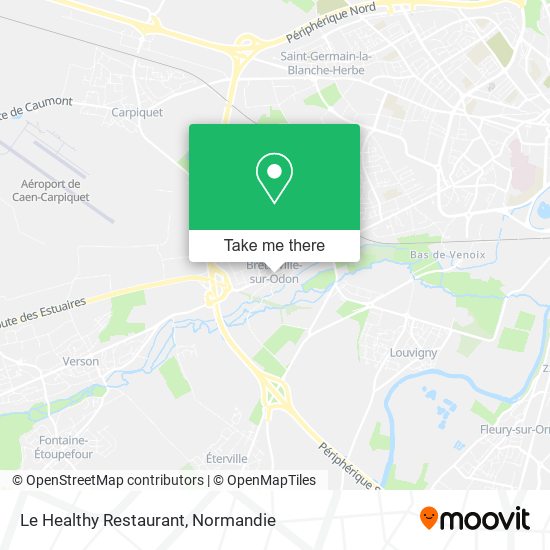 Le Healthy Restaurant map