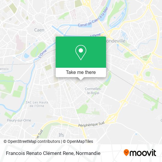 Francois Renato Clément Rene map