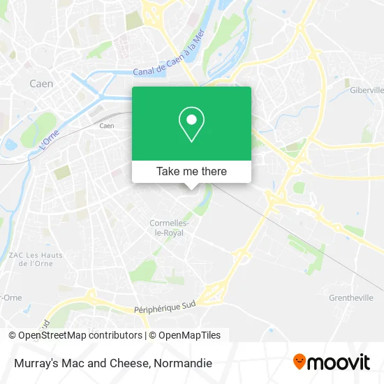 Murray's Mac and Cheese map