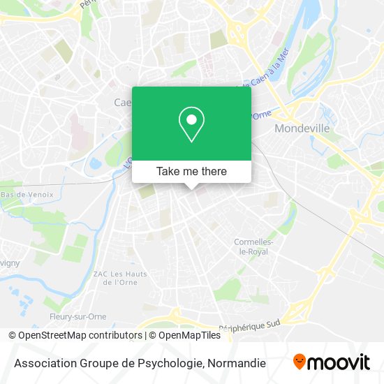 Association Groupe de Psychologie map