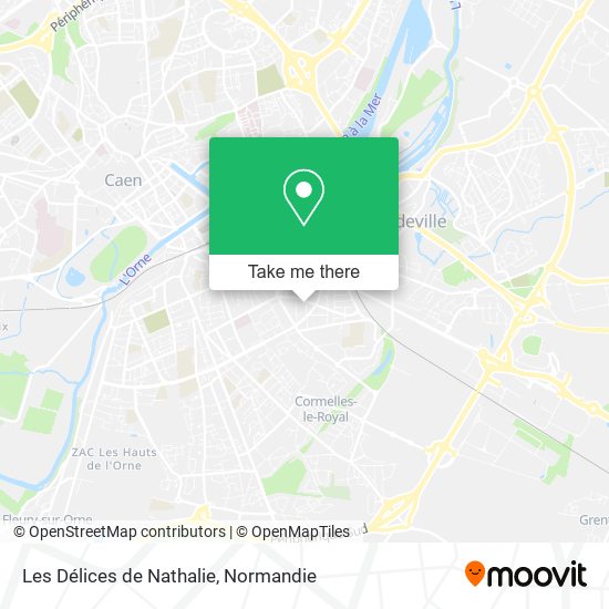 Les Délices de Nathalie map