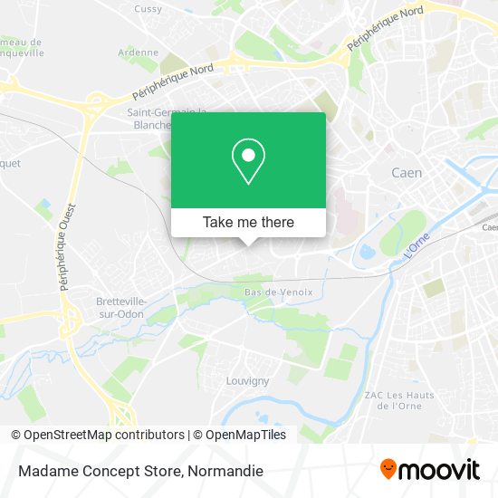 Madame Concept Store map