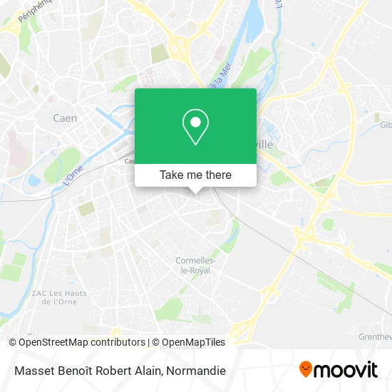 Masset Benoît Robert Alain map