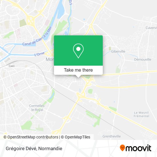 Grégoire Dévé map