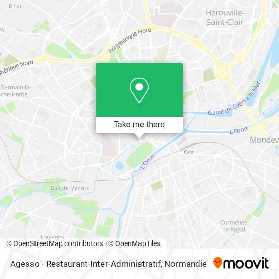 Agesso - Restaurant-Inter-Administratif map