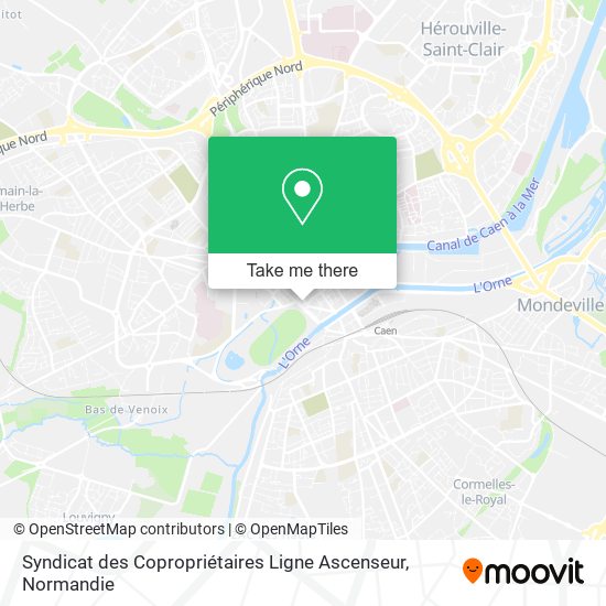 Syndicat des Copropriétaires Ligne Ascenseur map