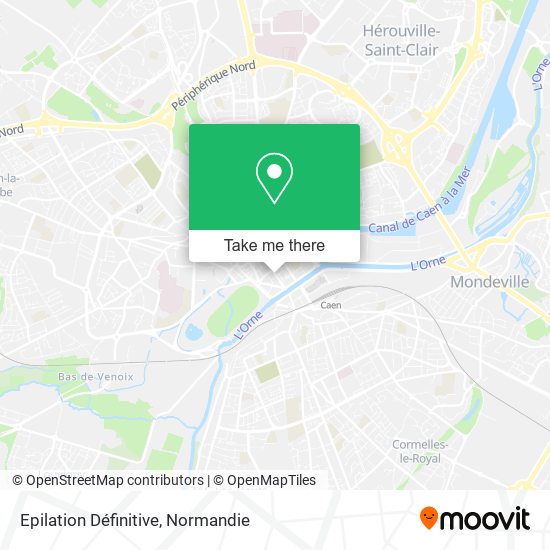 Epilation Définitive map