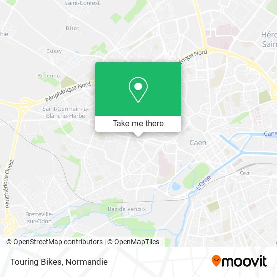 Touring Bikes map