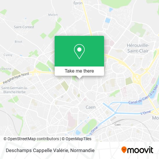 Deschamps Cappelle Valérie map
