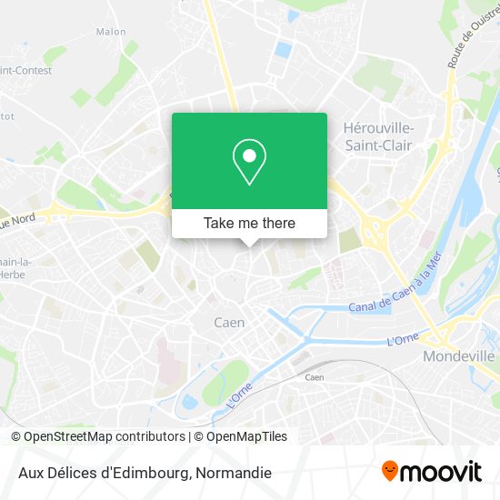 Aux Délices d'Edimbourg map