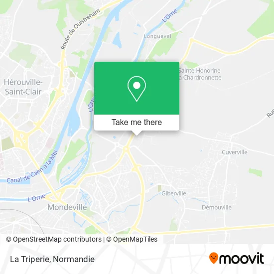 La Triperie map